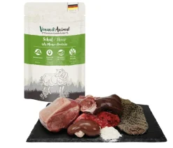 Venandi Animal Nassfutter für Katzen Monoprotein, Adult, 125 g New