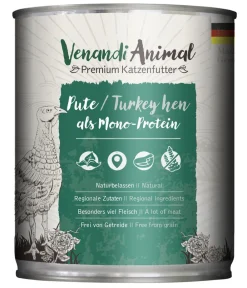 Venandi Animal Nassfutter Katze > Nassfutter für Katzen Monoprotein, Adult, 800 g