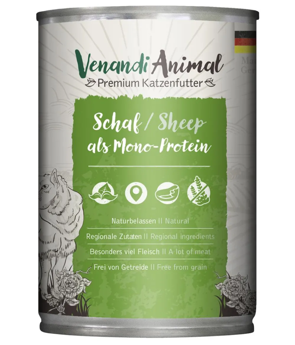 Venandi Animal Nassfutter Katze > Nassfutter für Katzen Monoprotein, Adult, 400 g