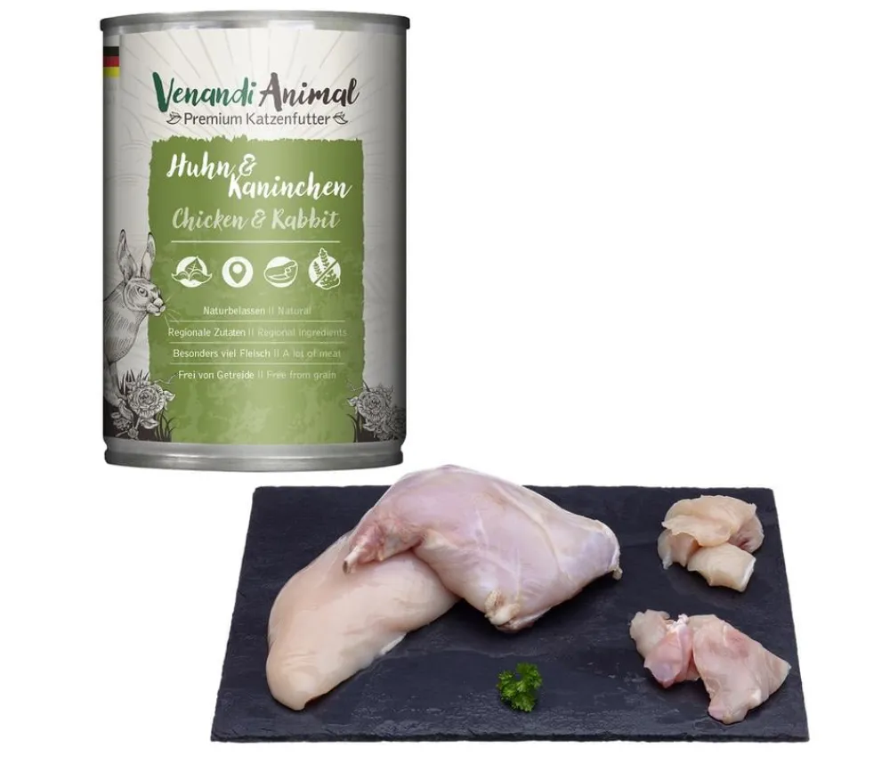 Venandi Animal Nassfutter Katze > Nassfutter für Katzen Adult, 400 g