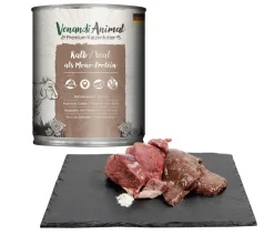 Venandi Animal Nassfutter für Katzen Monoprotein, Adult, 800 g Hot