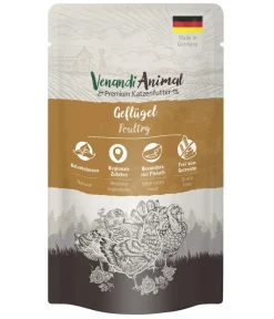 Venandi Animal Nassfutter für Katzen Adult, Wild & Sprotten, 125 g Online