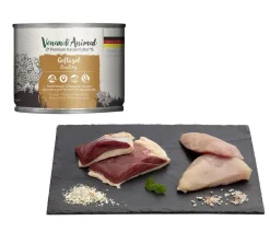 Venandi Animal Nassfutter Katze - Nassfutter für Katzen Adult, 400 g
