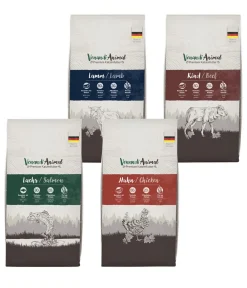 Venandi Animal Trockenfutter Katze|Nassfutter Katze > Trockenfutter für Katzen Adult Probierpaket 2, 4 x 1,5 kg