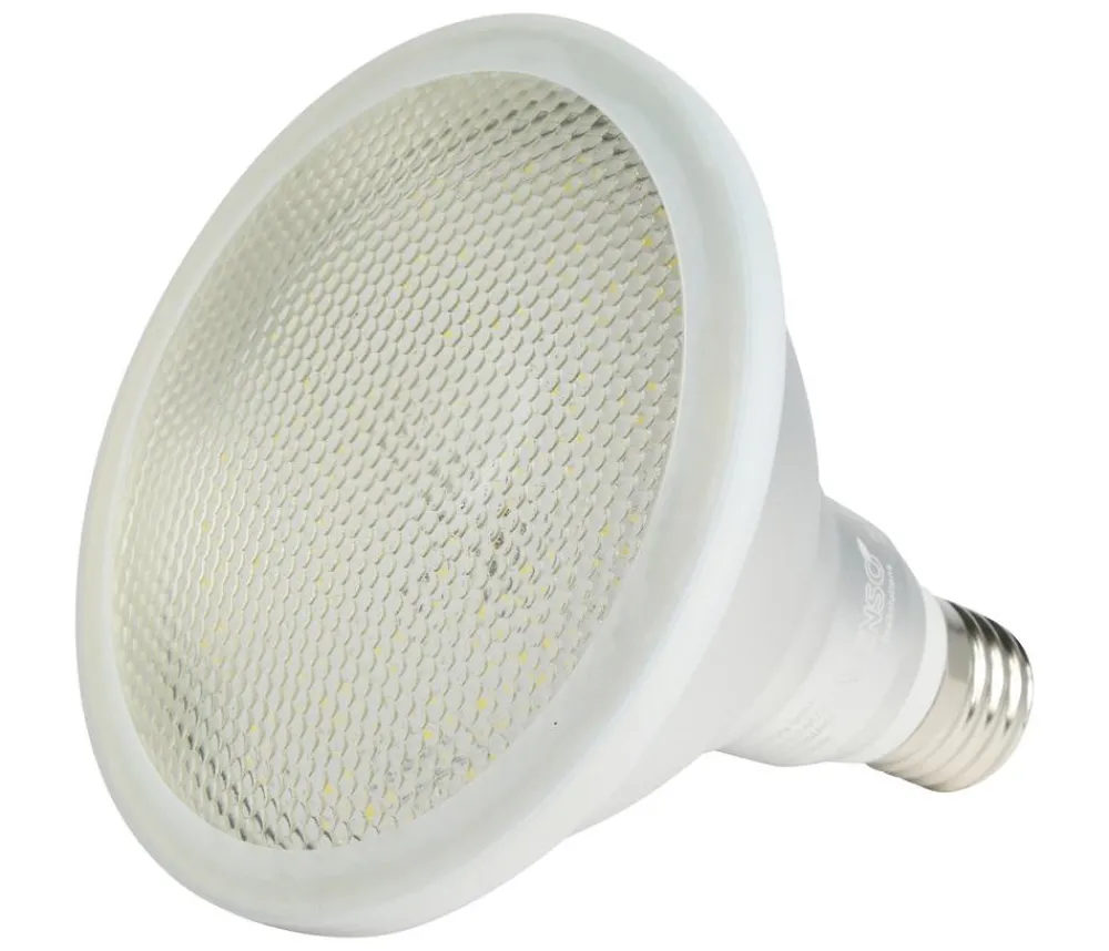 Venso Gewächshaus Zubehör - LED-Pflanzenlampe Winter E27, 15 W Silber