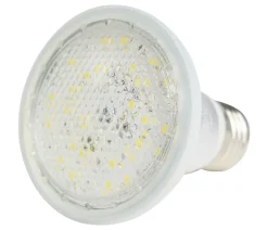 Venso Gewächshaus Zubehör - LED-Pflanzenlampe Winter E27, 7 W Silber