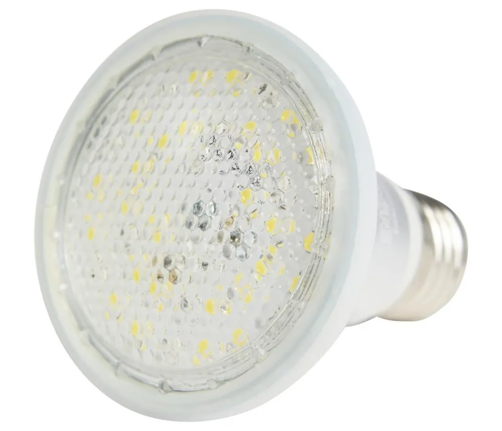Venso Gewächshaus Zubehör - LED-Pflanzenlampe Winter E27, 7 W Silber