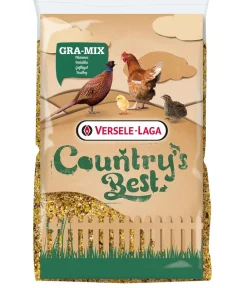 Versele-Laga Bauernhof Zubehör|Hühnerfutter > Country's Best Hühnerfutter Gra-Mix Junghennen- und Fasanenmischung