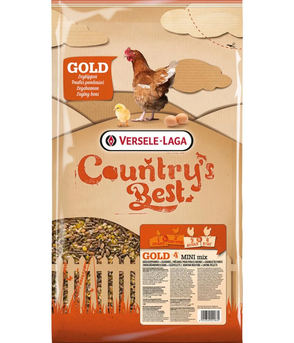 Versele-Laga Bauernhof Zubehör|Hühnerfutter - Country's Best Hühnerfutter Gold 4 Mini mix