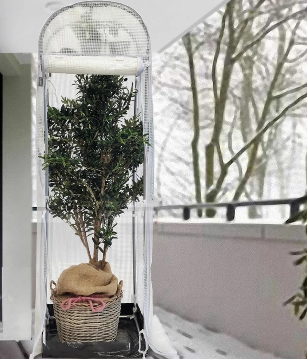 Videx Frostschutzhaus Snow, , ca. B58/H200/T48 cm Transparent New