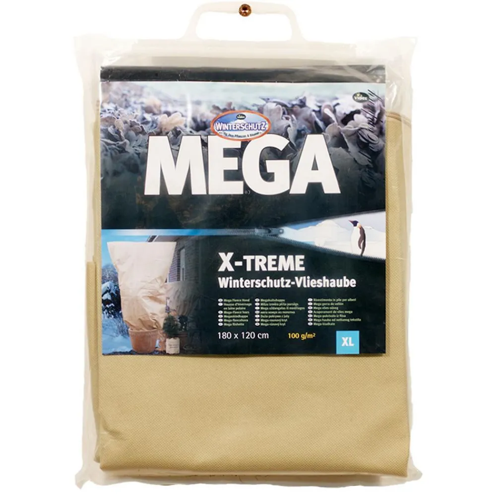 Videx Mega-Vlieshaube X-Treme, ca. Ø120/H180 cm Beige Best