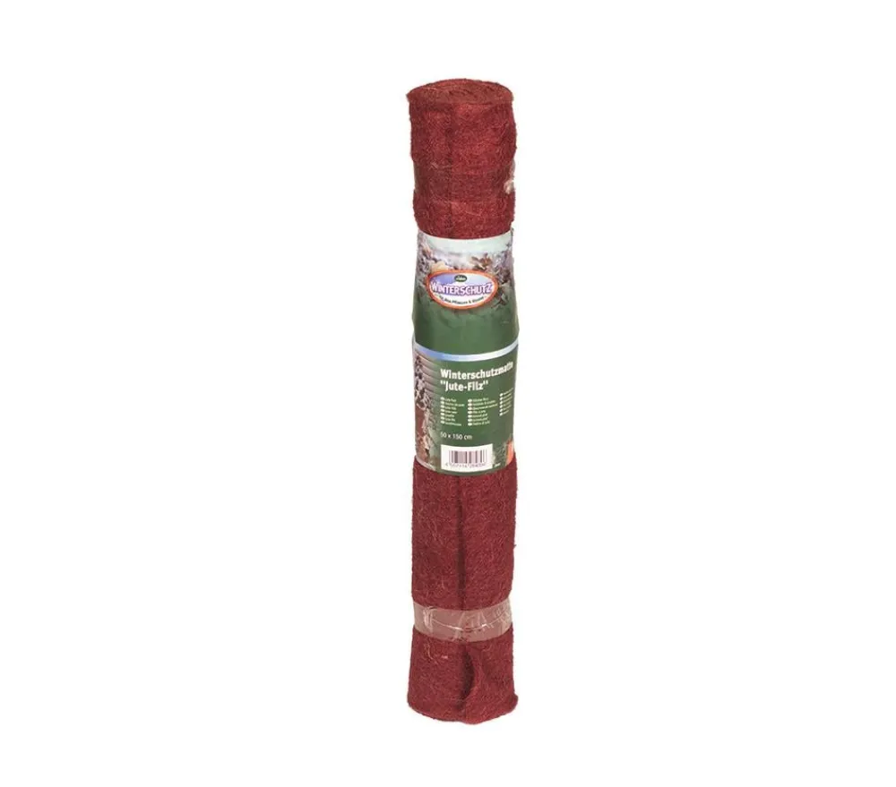 Videx Pflanzenfolien & Ernteschutz > Winterschutzmatte Jute-Filz, ca. B50/L150 cm