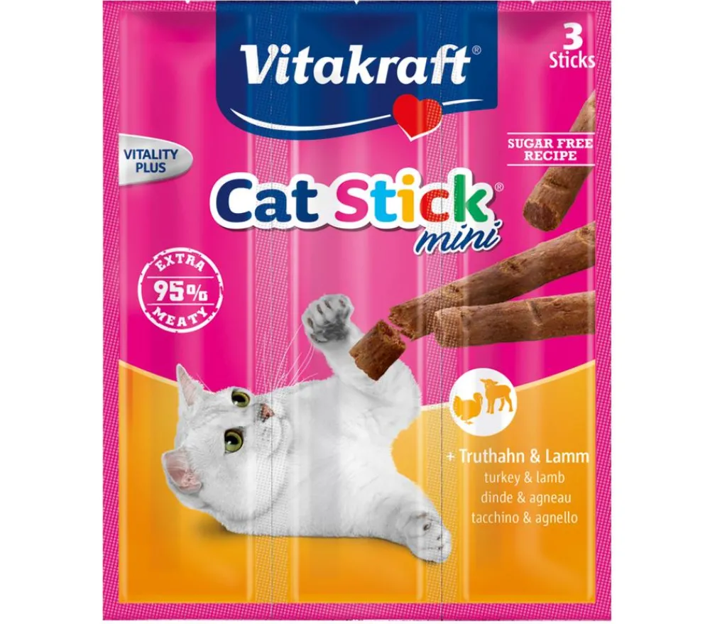 Vitakraft® Vitakraft Katzensnack Cat Sticks Mini, 3 Stk. Hot