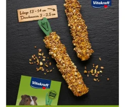 Vitakraft® Kräcker® Original + Honig & Dinkel für Meerschweinchen, 2er Pack New