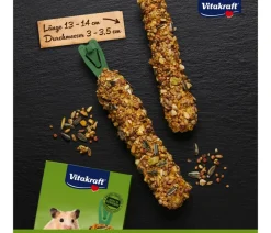 Vitakraft® Kräcker® Original + Honig & Dinkel für Hamster, 2er Pack New