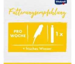 Vitakraft® Kräcker® Original Mix + Honig / Orange / PopCorn für Wellensittiche, 3er Pack Discount