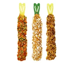 Vitakraft® Nagersnacks - Nagersnack Kräcker® Trio Mix, Waldbeere, Honig & Popcorn