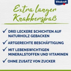 Vitakraft® Nagersnacks > Nagersnack Kräcker® Original Mix + Citrus/Gemüse/Honig für Meerschweinchen, 3er Pack