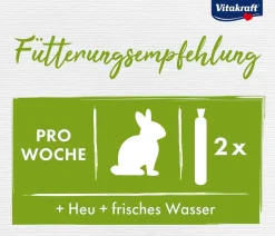 Vitakraft® Nagersnack Kräcker® Original Frucht + Gemüse für Zwergkaninchen, 2er Pack Online