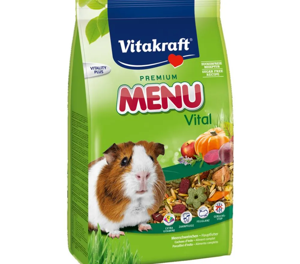 Vitakraft® Kleintierfutter - Vitakraft Premium Menü Vital, Meerschweinchenfutter, 1 kg