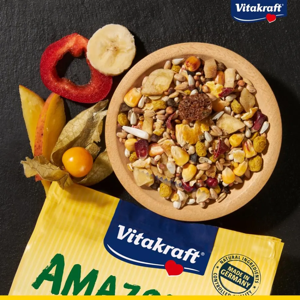 Vitakraft® Vogelfutter Amazonian für südamerikanische Papageien, 750 g Outlet