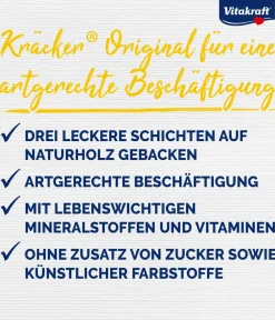 Vitakraft® Vogelsnack Kräcker® Original Honig + Sesam für kleine Papageien, 2er Pack Best