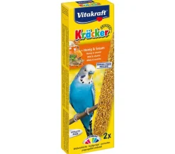 Vitakraft® Vogelfutter & Snacks > Vogelsnack Kräcker® Original, Honig & Sesam für Wellensittich