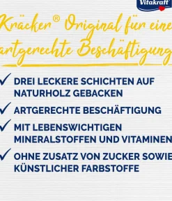 Vitakraft® Vogelsnack Kräcker® Original Honig + Anis für Papageien, 2er Pack Hot