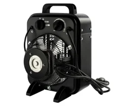 Vitavia Elektroheizung 2 kW, ca. B20/H33,5/T23 cm Schwarz