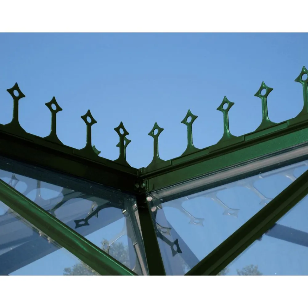 Vitavia Gewächshaus Zubehör - Firstkrone Sirius Dunkelgrün