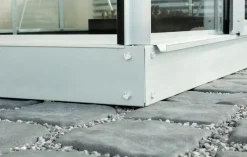 Vitavia Gewächshaus Zubehör - Fundament Primus 3800 Hellgrau