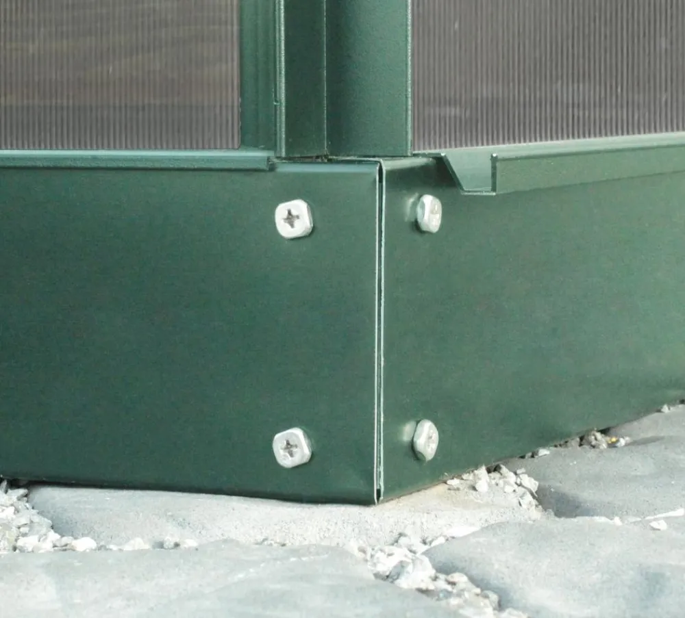 Vitavia Gewächshaus Zubehör - Fundament Primus 5000 Dunkelgrün