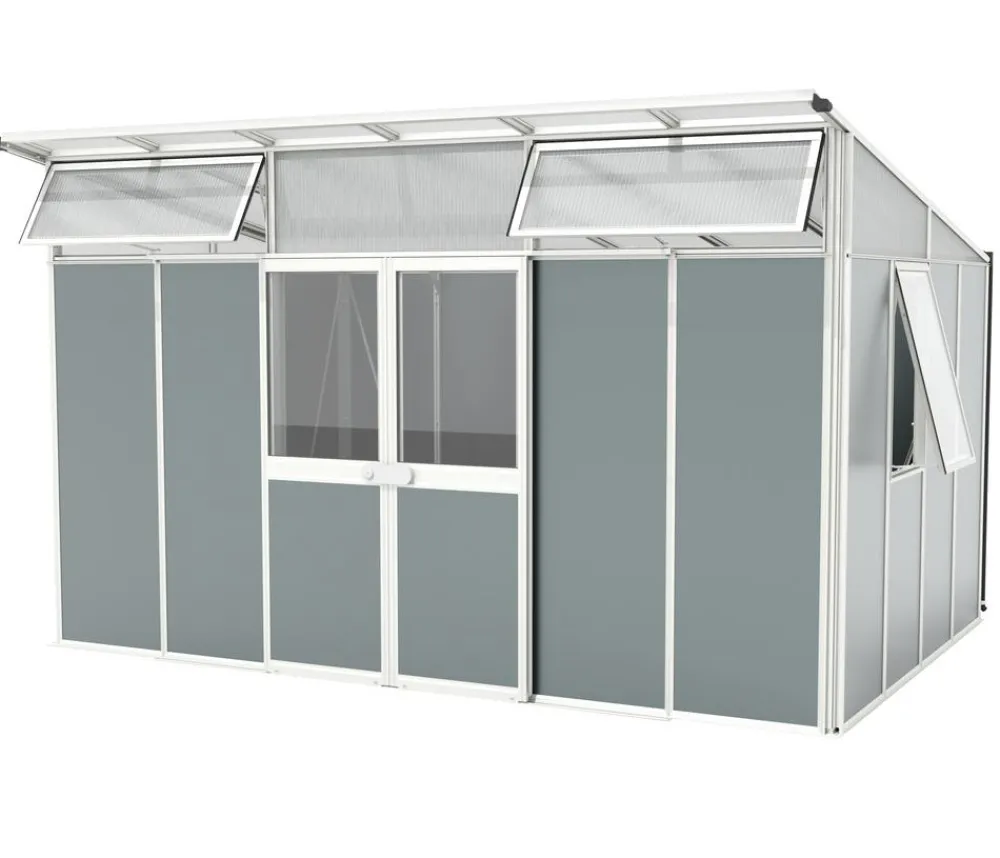 Vitavia Gartenhäuser & Gerätehäuser - Gerätehaus Atlas 11500, ca. B393/H242/T295 cm Weiß