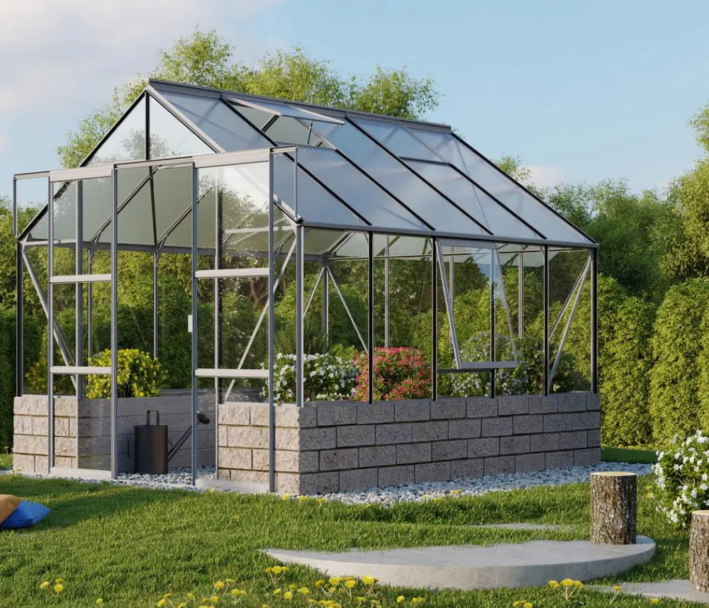 Vitavia Gewächshaus Cassiopeia 8300, ESG/HKP Silber Sale