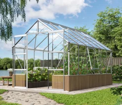 Vitavia Gewächshäuser > Gewächshaus Cassiopeia 9900 ESG, ca. B257/H249/T385 cm