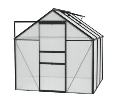 Vitavia Gewächshaus Comet HKP, ca. B195/H197/T197 cm Silber