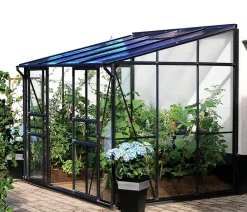 Vitavia Gewächshäuser > Gewächshaus Iris 5200 ESG/HKP, ca. B262/H221/T201 cm