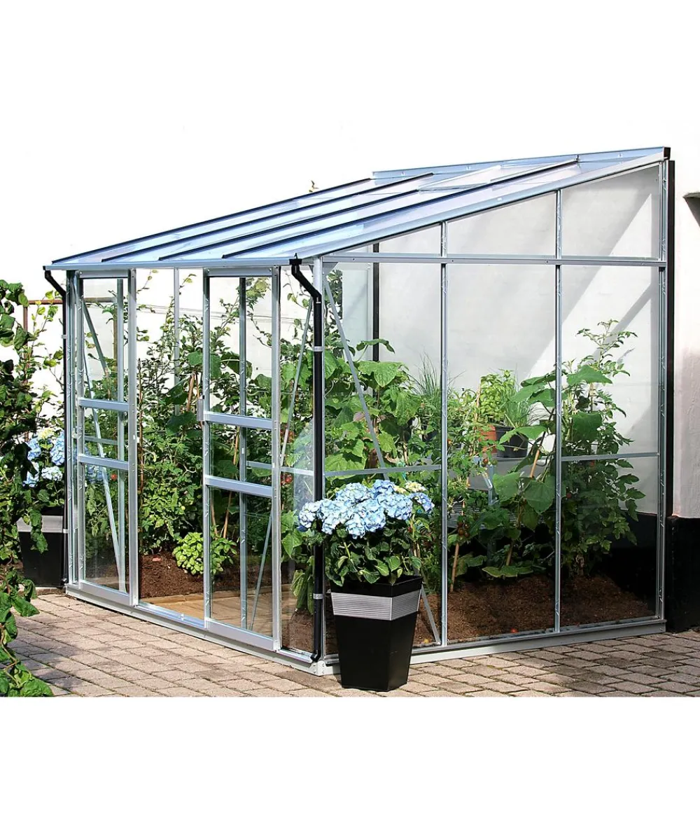 Vitavia Gewächshäuser > Gewächshaus Iris 5200 ESG/HKP, ca. B262/H221/T201 cm