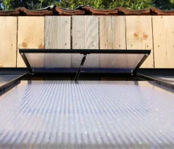 Vitavia Gewächshäuser > Gewächshaus Iris 5200 ESG/HKP, ca. B262/H221/T201 cm