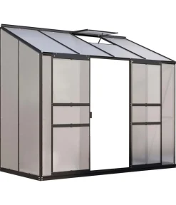 Vitavia Gewächshäuser > Gewächshaus Iris 3300 HKP, ca. B255/H222/T132 cm