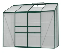 Vitavia Gewächshaus Iris 3300 HKP, ca. B255/H222/T132 cm Dunkelgrün Sale