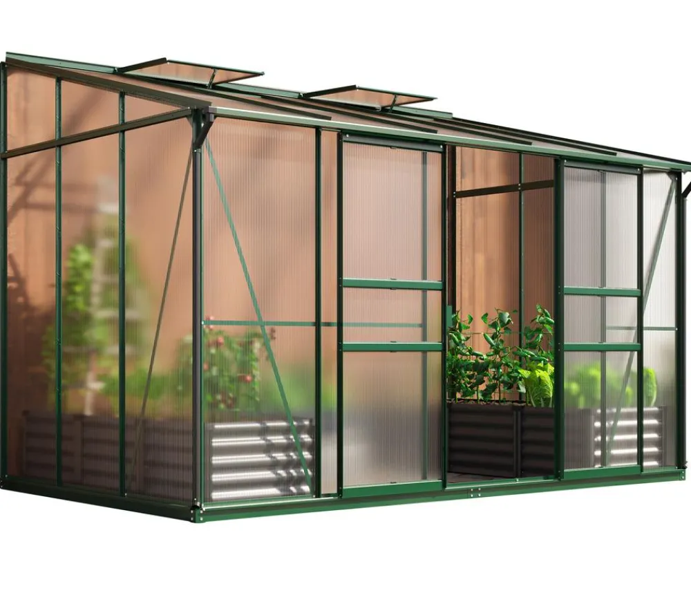 Vitavia Gewächshäuser > Gewächshaus Iris 6500 HKP, ca. B324/H221/T201 cm