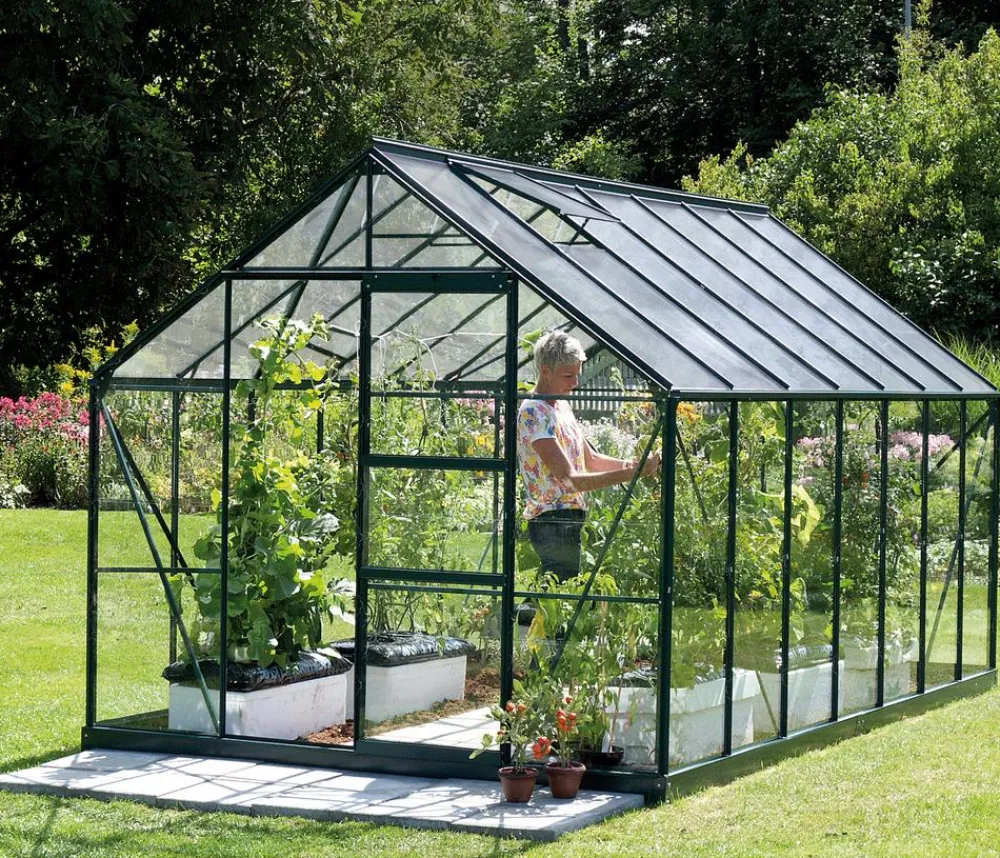 Vitavia Gewächshaus Neptun 11500, ESG/HKP Dunkelgrün Hot