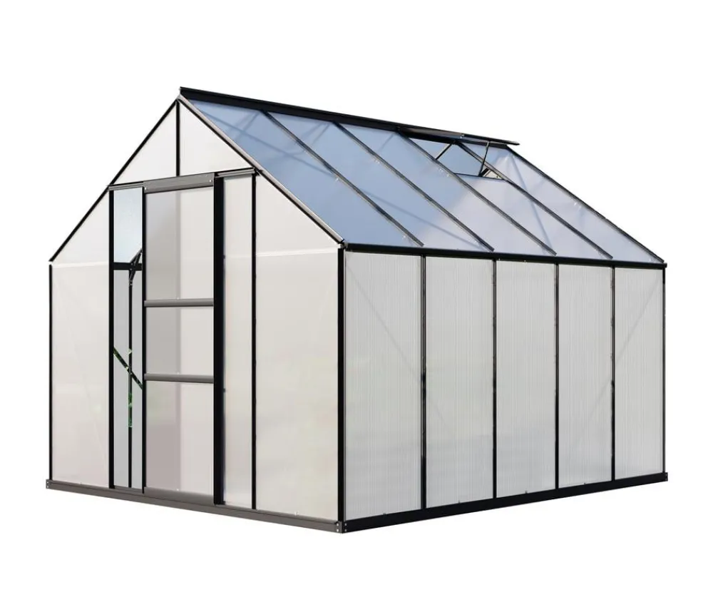 Vitavia Gewächshäuser > Gewächshaus Neptun 8300 HKP, ca. B257/H230/T321 cm