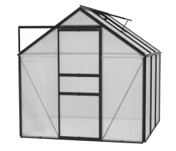 Vitavia Gewächshäuser - Gewächshaus Pollux 3800 HKP, ca. B195/H197/T195 cm Schwarz