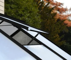 Vitavia Gewächshäuser - Gewächshaus Pollux 5000 HKP, ca. B195/H197/T257 cm Schwarz