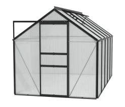 Vitavia Gewächshaus Pollux 6200 HKP, ca. B195/H197/T321 cm Schwarz Hot