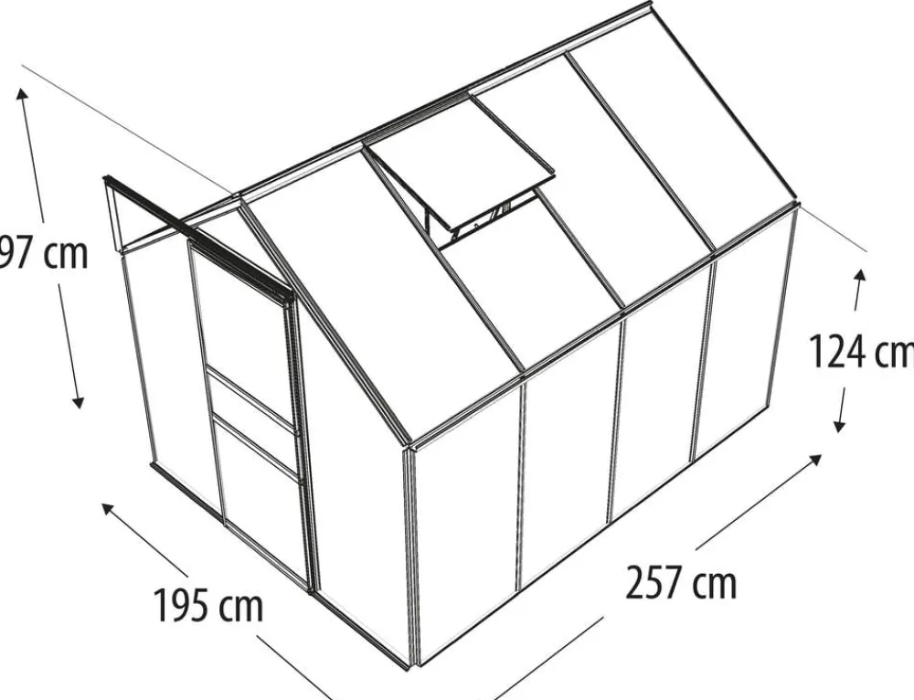 Vitavia Gewächshäuser > Gewächshaus Primus 5000, ESG