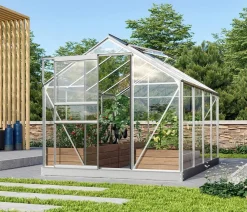 Vitavia Gewächshäuser - Gewächshaus Primus 5000, ESG Silber