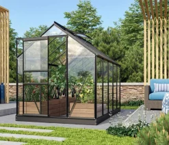Vitavia Gewächshäuser - Gewächshaus Primus 6200, ESG Schwarz